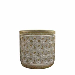 ΚΑΣΠΩ ΑΝΤΙΚΕ ΜΠΡΟΝΖΕ ΣΤΡΟΓΓΥΛΟ ΜΟΤΙΒΟ ΑΝΘΗ ΜΕΣΑΙΟ