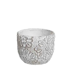 ΚΑΣΠΩ ΣΤΡΟΓΓΥΛΟ ΛΕΥΚΟ ΜΟΤΙΒΟ ΛΟΥΛΟΥΔΙΑ ΑΝΑΓΛΥΦΑ ΜΙΝΙ