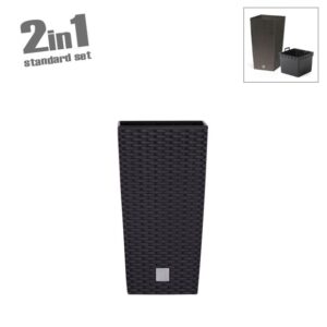 ΚΑΣΠΩ-ΓΛΑΣΤΡΑ (2 ΣΕ 1) ΑΝΘΡΑΚΙ RATO SQUARE ΤΕΤΡΑΓΩΝΗ ΜΕΣΑΙΑ