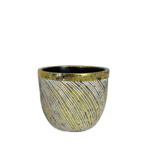 ΚΑΣΠΩ ΣΤΡΟΓΓΥΛΟ ΧΡΥΣΟ ΜΕ ΛΕΥΚΕΣ ΔΙΑΓΩΝΙΕΣ ΓΡΑΜΜΕΣ ΜΙΚΡΟ