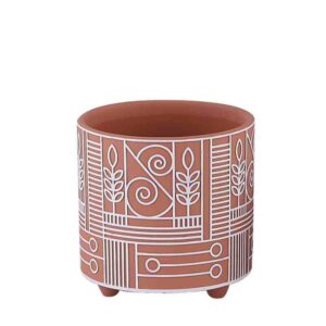 ΚΑΣΠΩ ΚΕΡΑΜΙΔI/ΛΕΥΚΟ ΑΝΑΓΛΥΦΑ ΓΡΑΜΜΙΚΑ ΣΧΕΔΙΑ ΜΕΣΑΙΟ