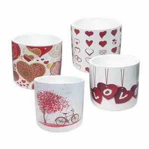 Κασπώ ψηφ. εκτύπωση καδούλες Υ12cm (συσκευασία 4ων σχεδίων)