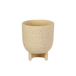 Κασπώ ζαγρέ με βάση (σειρά 3ων) μπέζ Υ20cm