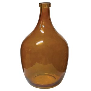 Βάζο γυάλινο νταμιτζάνα μελί 52cm